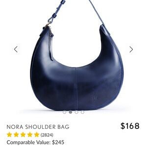 Portland Leather Large Nora in Cowboy Blue